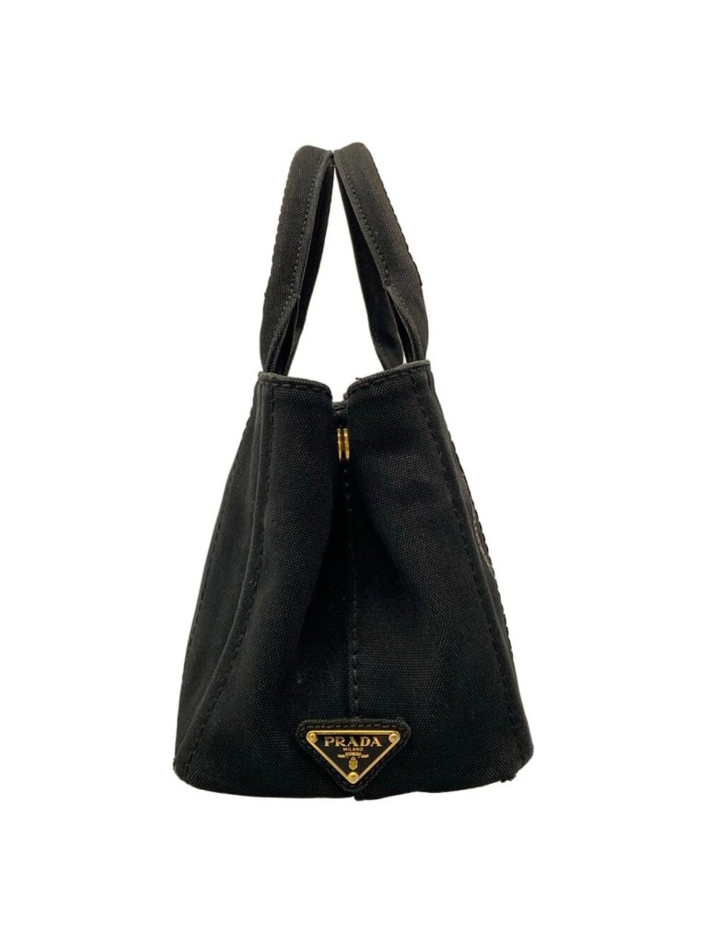 Prada Tote Canapa Black - Picture 2 of 12